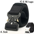 4.5cm Tactical Nylon Belt Black Quick Release