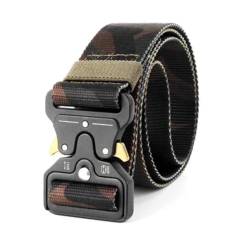 4.5cm Tactical Nylon Belt Black Quick Release