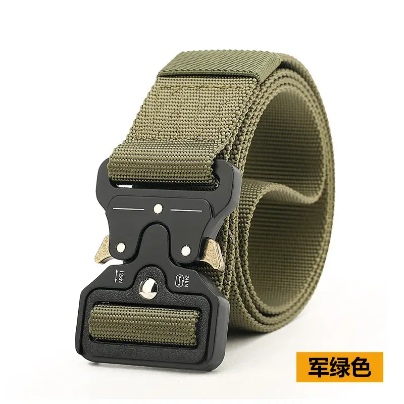 4.5cm Tactical Nylon Belt Black Quick Release