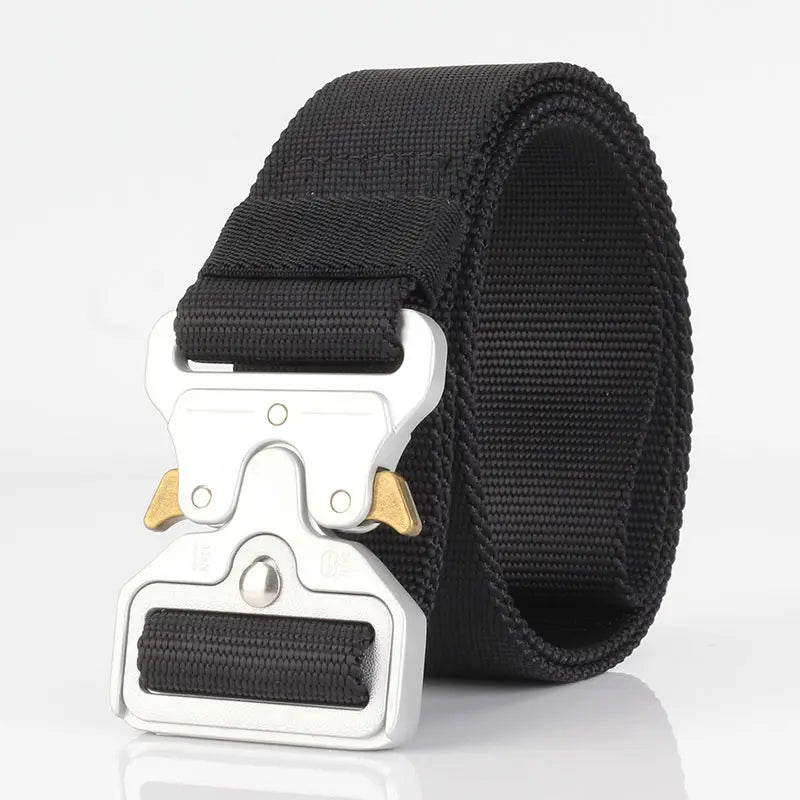 4.5cm Tactical Nylon Belt Black Quick Release