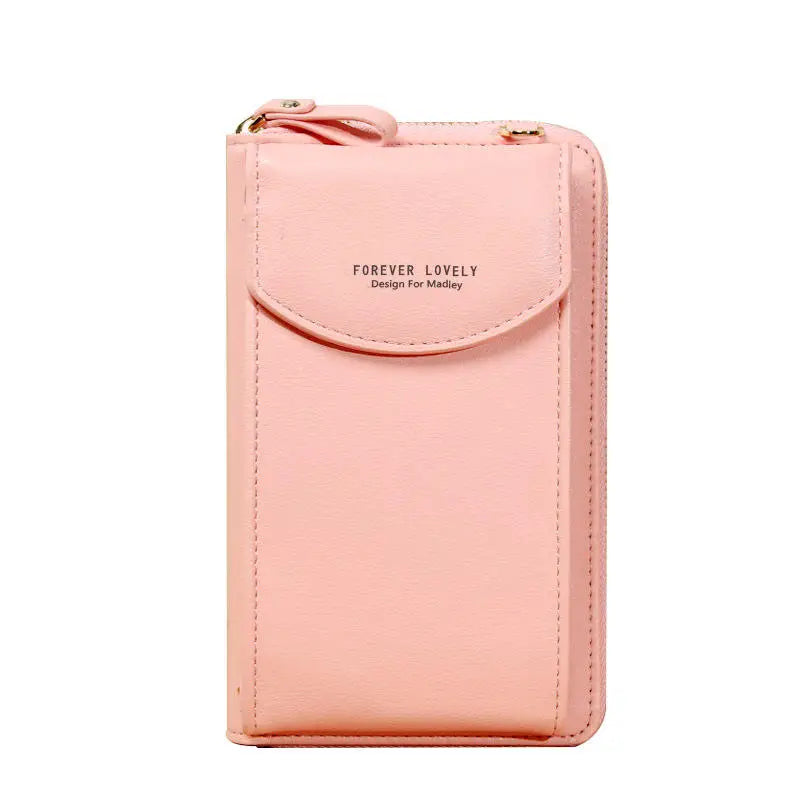 New Arrival Touch Screen Cell Phone case Purse Small Crossbody Lady Handbags PU Leather Women Shoulder Purse Wallet for Phones