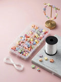 DIY Jewellery Beads Box with Elastic Thread Roll
