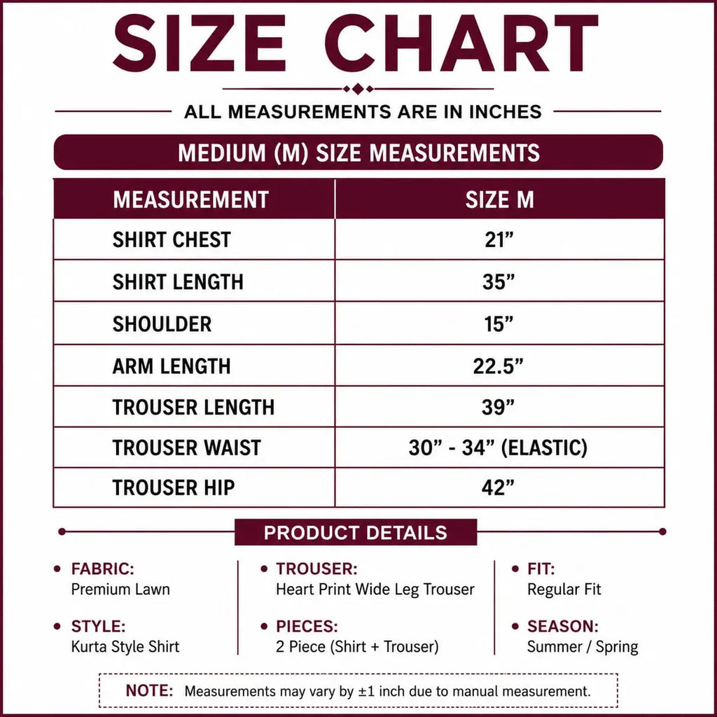 2 Pcs Women's Stitched Cotton Plain Shirt And Trouser