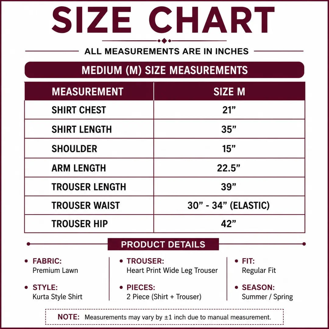 2 Pcs Women's Stitched Cotton Plain Shirt And Trouser