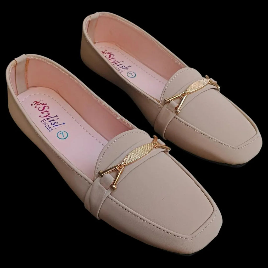 Women Synthetic Leather Formal Pumps Off-White Size 7-10