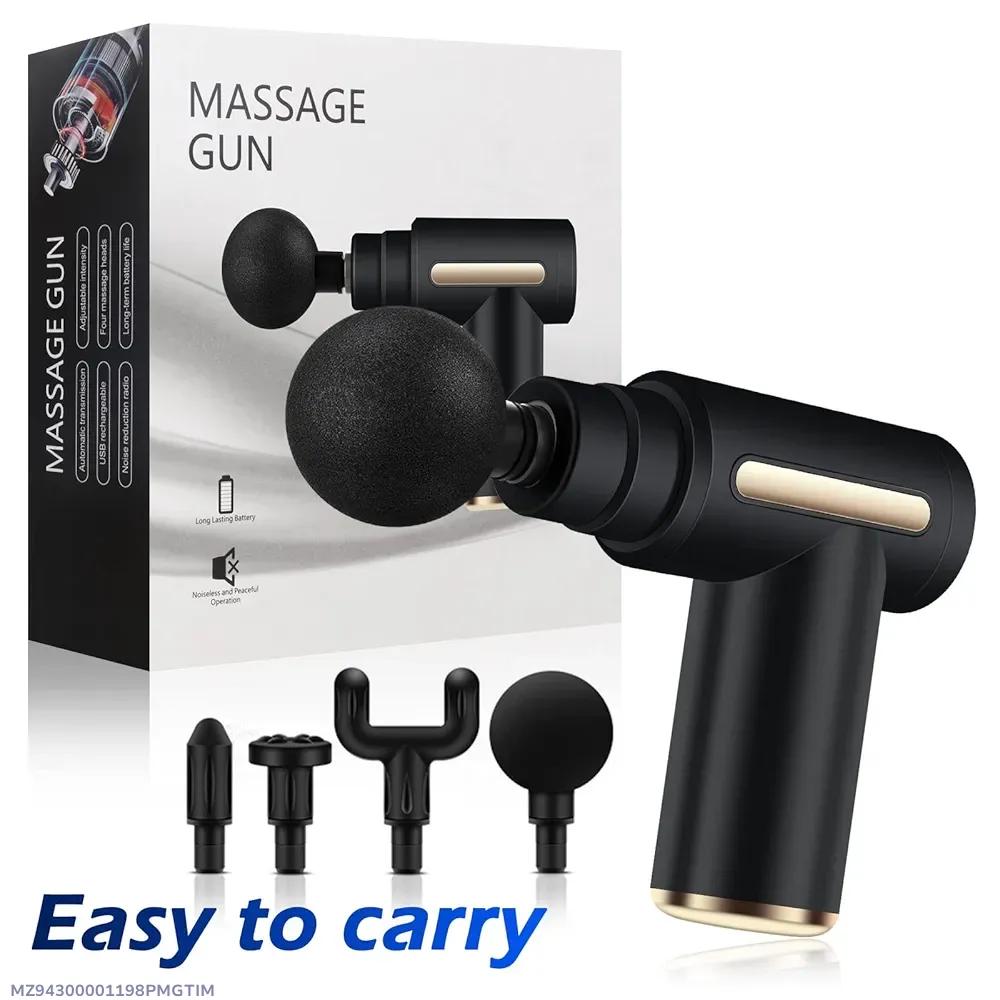 Mini Massage Gun Black Portable Muscle Relief